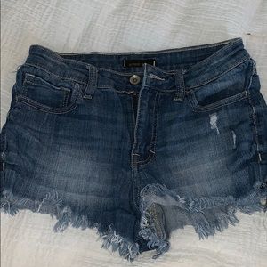 2 pairs of jean shorts